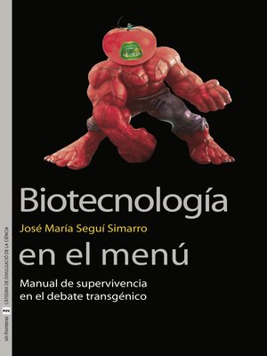 cover image of Biotecnología en el menú